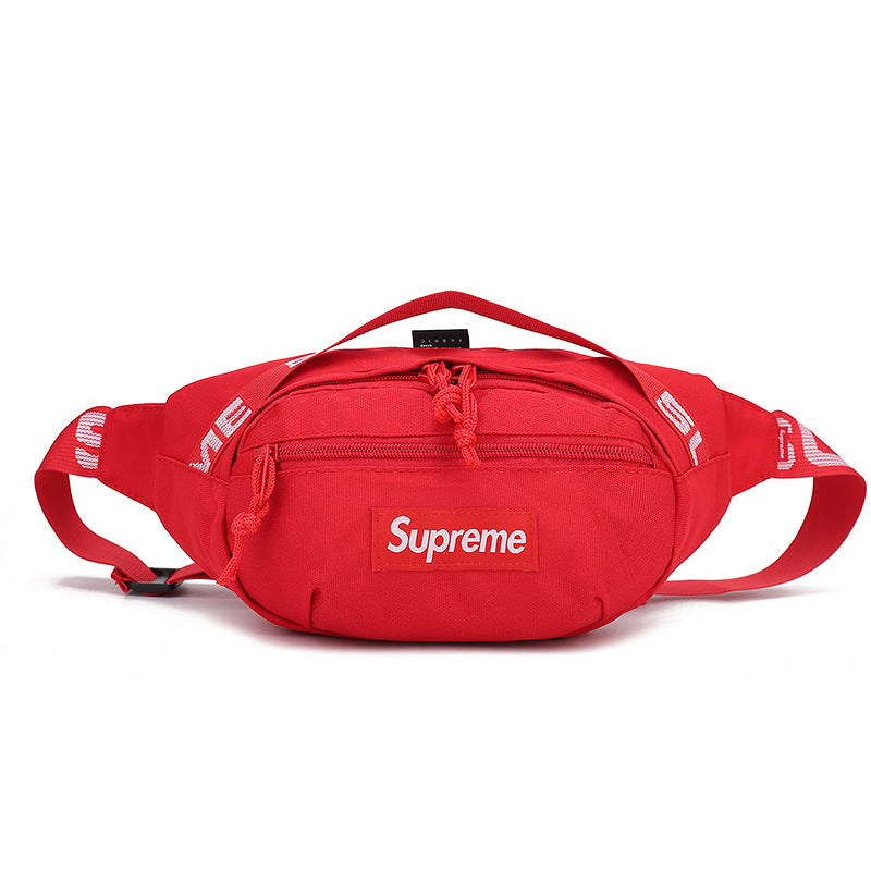 Brand New Supreme Waist Bag SS18 Box Logo Fanny Pack- Red 100